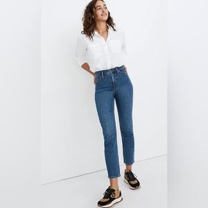 Madewell Perfect Vintage Crop Western Front Pocket Edition